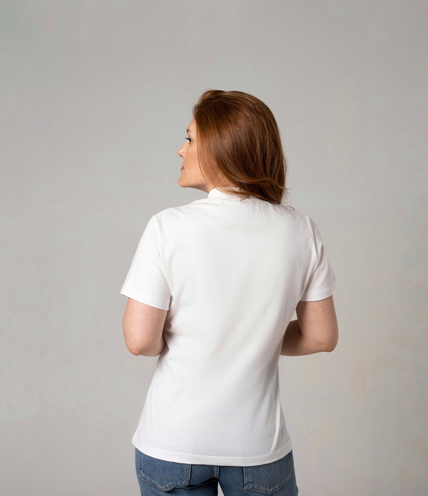 T-Shirt Basica Gola Retilinea